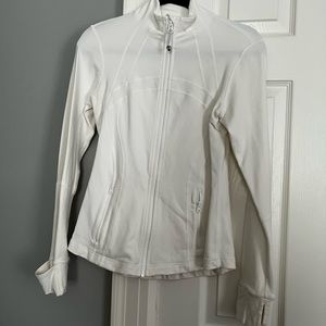 Lululemon Define Jacket, white, size 6